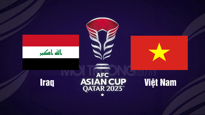 VTV5 Trực tiếp bóng đá Iraq vs Việt Nam, 18h30 hôm nay 24/1, Asian Cup