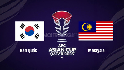 VTV5 VTV Cần Thơ Trực tiếp Hàn Quốc vs Malaysia, 18h30 hôm nay 25/1, Asian Cup