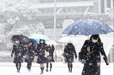 Cảnh báo tuyết tiếp tục rơi dày tại Nhật Bản