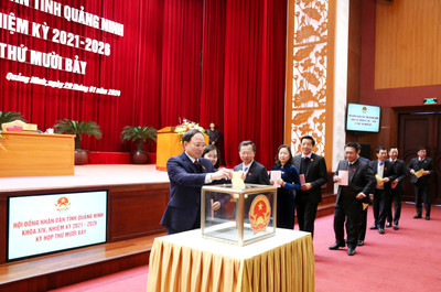 Ông Nghiêm Xuân Cường được bầu giữ chức vụ Phó Chủ tịch UBND tỉnh Quảng Ninh
