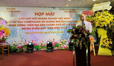 TP.HCM: Họp mặt doanh nghiệp, doanh nhân Việt Nam – Campuchia
