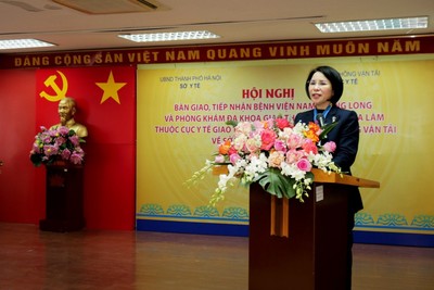Sở Y tế Hà Nội tiếp nhận 2 cơ sở y tế thuộc Bộ Giao thông vận tải
