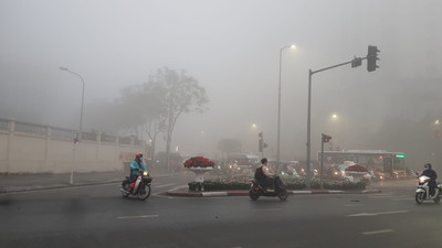 Dự báo thời tiết Hà Nội hôm nay 2/2/2024: Sáng mưa phùn và sương mù, trời rét