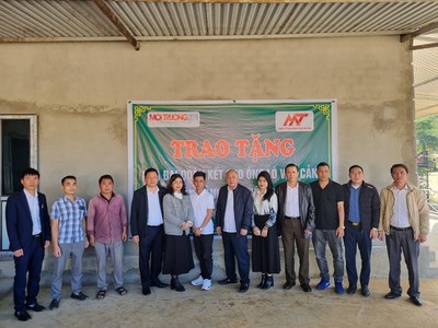 Tạp chí Môi trường và Đô thị Việt Nam bàn giao căn nhà tình nghĩa thứ 4 tại tỉnh Sơn La