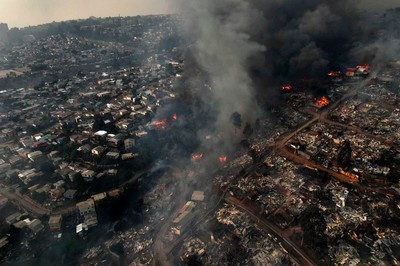 Chile: Cháy rừng lớn số 1 lịch sử vẻ vang khiến cho tối thiểu 51 người thiệt mạng