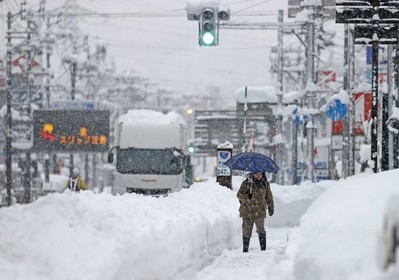 Nhật Bản: Cảnh báo tuyết rơi dày làm gián đoạn giao thông ở Tokyo