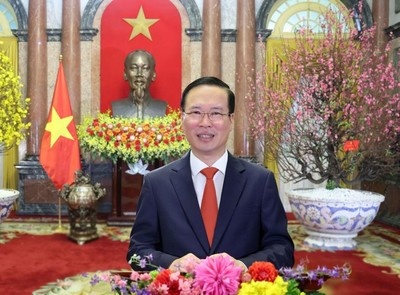Lời chúc Tết Giáp Thìn 2024 của Chủ tịch nước Võ Văn Thưởng