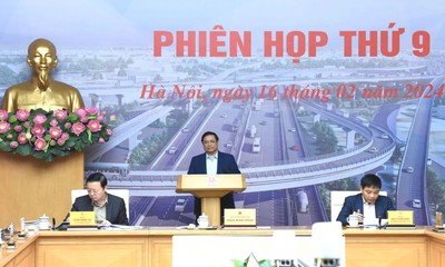Thủ tướng chủ trì Phiên họp thứ 9 Ban Chỉ đạo các công trình giao thông vận tải trọng điểm