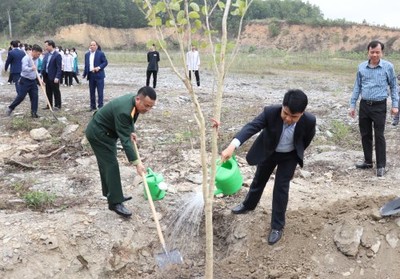 Thị xã Bỉm Sơn (Thanh Hóa) phát động Tết trồng cây đời đời nhớ ơn Bác Hồ xuân Giáp Thìn 2024