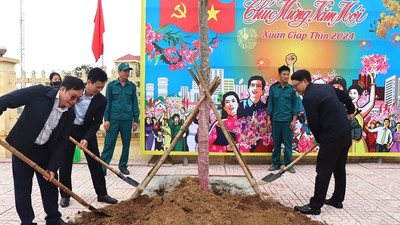 Nga Sơn (Thanh Hoá) phát động Tết trồng cây “Đời đời nhớ ơn Bác Hồ”