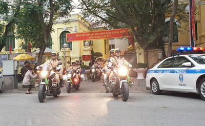 Hà Nội: Bảo đảm trật tự, an toàn giao thông phục vụ các lễ hội đầu Xuân 2024