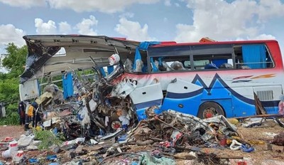 Mali: Xe buýt va chạm với xe tải khiến ít nhất 15 người thiệt mạng
