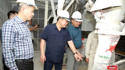 Sơn La: Khảo sát thực tế tại Khu công nghiệp Mai Sơn