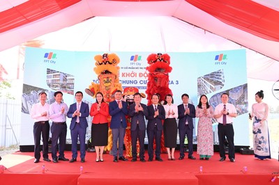 Đà Nẵng: FPT City khởi động xây dựng hơn 800 căn hộ chung cư trị giá 1.200 tỷ đồng