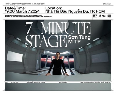"7-MINUTE STAGE"- Show diễn độc đáo mang đậm cá tính của Sơn Tùng M-TP
