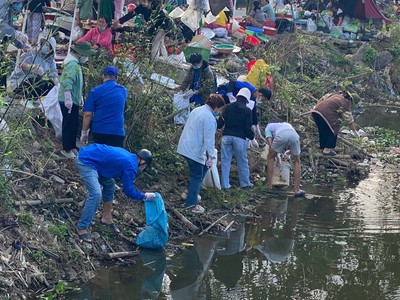 Xã Phú Mỹ, huyện Phú Vang hưởng ứng “Ngày chủ nhật xanh”