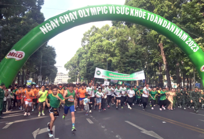 TPHCM tổ chức Ngày chạy Olympic vì sức khỏe toàn dân năm 2024