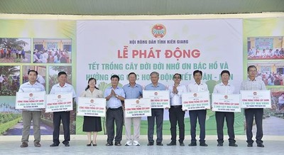 Hội Nông dân tỉnh Kiên Giang phát động Tết trồng cây