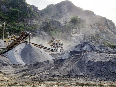 Thanh Hóa: Sai phạm về khai thác khoáng sản, một DN bị phạt gần 400 triệu đồng