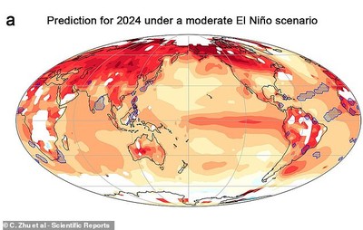 Dự báo 3 khu vực trên thế giới nhiệt độ cao kỷ lục trong năm nay do El Nino