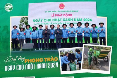 Thừa Thiên Huế: Phát động phong trào "Ngày Chủ nhật xanh 2024"