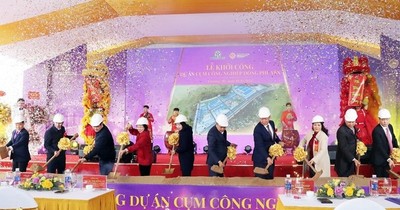 Hà Nội: Khởi công dự án cụm công nghiệp hơn 800 tỷ đồng
