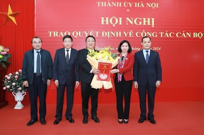Ông Nguyễn Khánh Bình giữ chức Phó Bí thư Huyện ủy Thanh Oai, Hà Nội