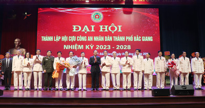 Đại hội Hội Cựu Công an Nhân dân TP Bắc Giang nhiệm kỳ 2023-2028