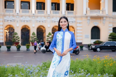 Hoa hậu Môi trường Thế giới Nguyễn Thanh Hà: "Tôi tự tin nhất là khi diện áo dài"
