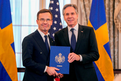 Thụy Điển chính thức trở thành thành viên thứ 32 của NATO