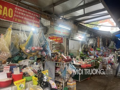 Đống Đa – Hà Nội: Chợ Láng Thượng chưa đủ điều kiện PCCC nhưng vẫn vô tư hoạt động