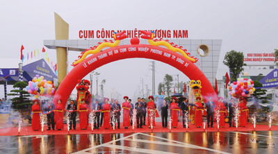 Khánh thành Cụm Công nghiệp Phương Nam tại Quảng Ninh