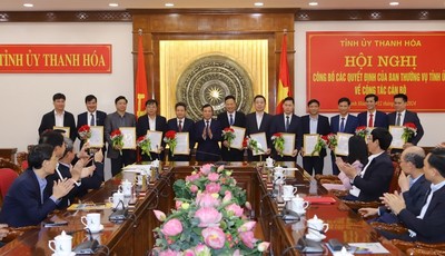 Chủ tịch Cty CP cấp nước Thanh Hóa giữ chức Phó Bí thư Huyện ủy Quảng Xương