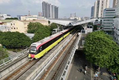 Tuyến metro Nhổn- Ga Hà Nội thử nghiệm bước cuối trước khi vận hành thương mại