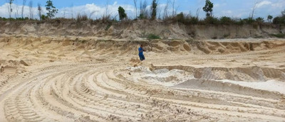 Bình Thuận: Hai DN ở Hàm Tân bị thanh tra hoạt động khai thác khoáng sản