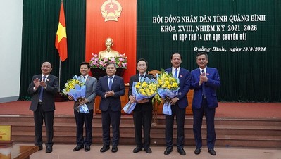 Ông Hoàng Xuân Tân giữ chức Phó Chủ tịch UBND tỉnh Quảng Bình