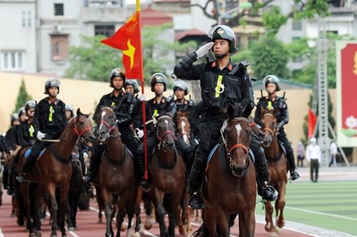 Đội kỵ binh của Bộ Công an sẽ biểu diễn tại Lễ hội Yên Thế 2024