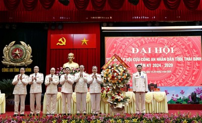 Đại hội thành lập Hội Cựu Công an nhân dân tỉnh Thái Bình