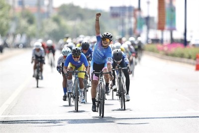 Biwase Bình Dương thắng lớn tại giải xe đạp quốc tế Biwase Cup 2024
