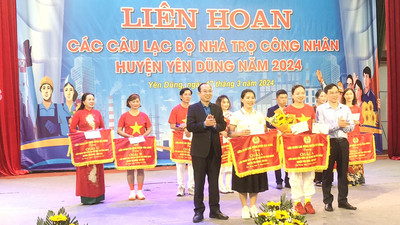 Liên hoan các câu lạc bộ nhà trọ công nhân huyện Yên Dũng