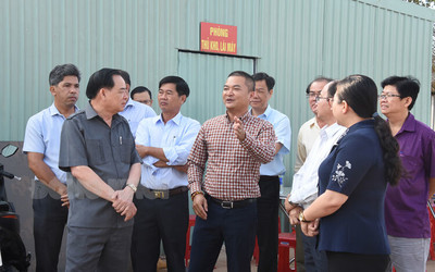 Bến Tre: Chủ tịch tỉnh khảo sát thực tế Khu công nghiệp Phú Thuận
