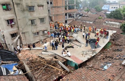 Ấn Độ: Sập toà nhà đang xây dựng khiến 7 người thiệt mạng