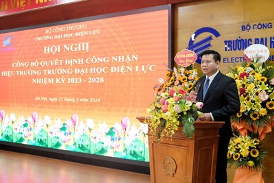 PGS.TS Đinh Văn Châu giữ chức Hiệu trưởng Trường Đại học Điện lực
