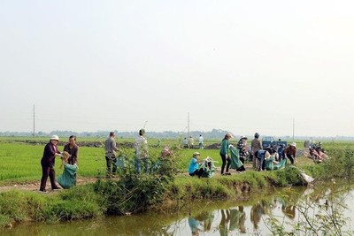 Thừa Thiên Huế: Nông dân TX.Hương Trà tham gia bảo vệ môi trường