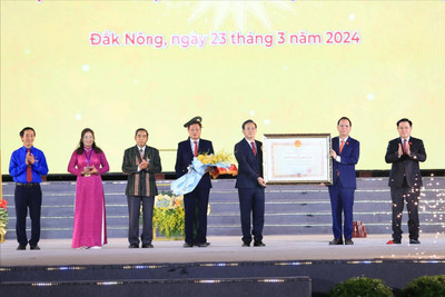 Đắk Nông nhận Huân chương Độc lập hạng nhất
