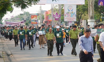 Quảng Trị: Hàng trăm người tham gia mít tinh chiến dịch vì động vật hoang dã
