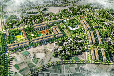 Đầu tư 110 tỷ đồng xây Khu dân cư đô thị Tiền Cao Xá, huyện Tân Yên, Bắc Giang