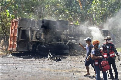 Philippines: Tai nạn giao thông nghiêm trọng khiến ít nhất 13 người tử vong