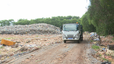 Quảng Trị: Tiềm ẩn nguy cơ ô nhiễm môi trường do bãi rác quá tải