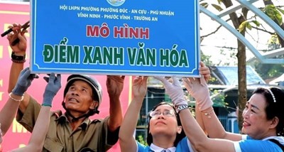 Thừa Thiên Huế: Ra mắt mô hình “Điểm xanh văn hóa” và hoạt động vì cộng đồng